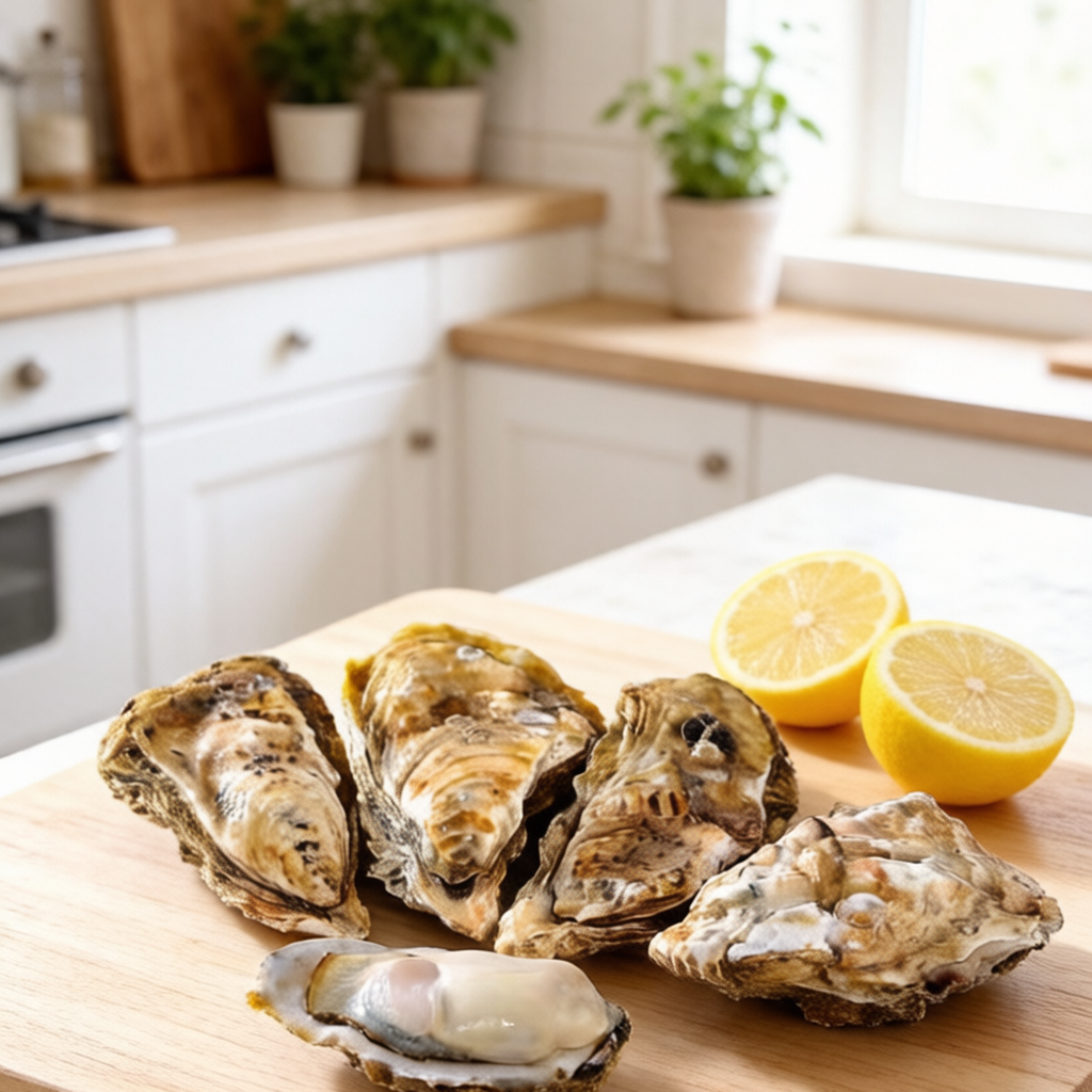 Fresh Live Oysters